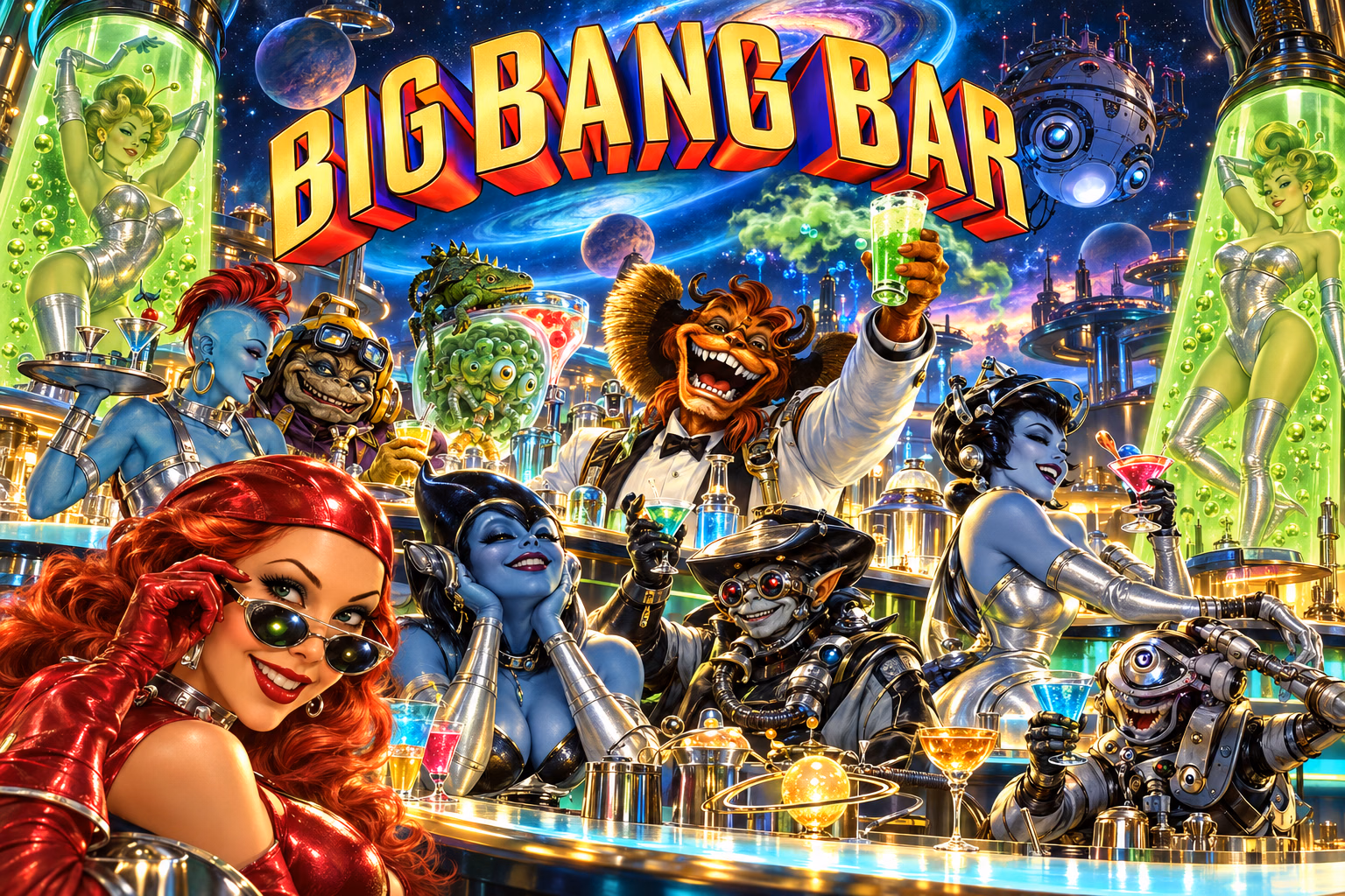 Illustration for Big Bang Bar