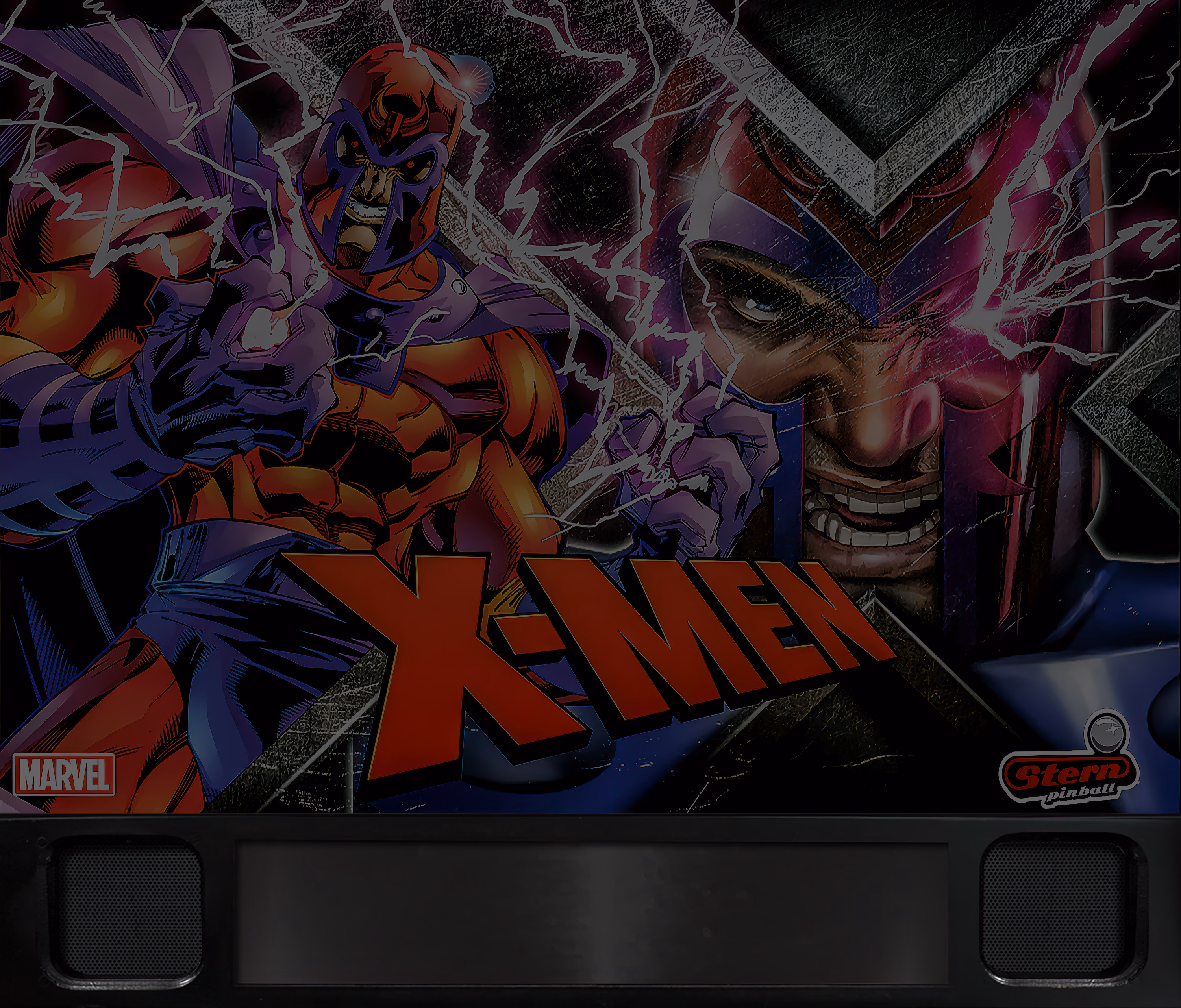 X-Men LE — original cabinet backglass