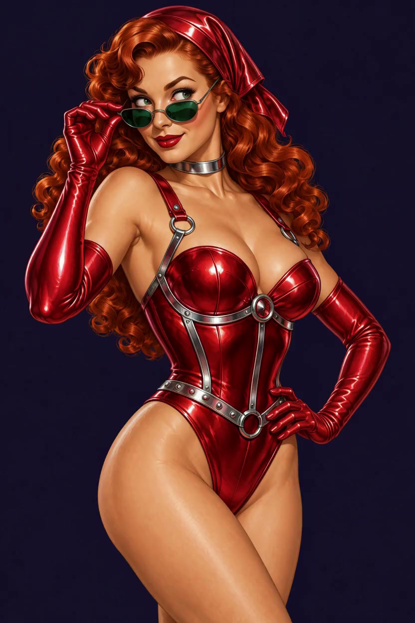 Animated alien bar character