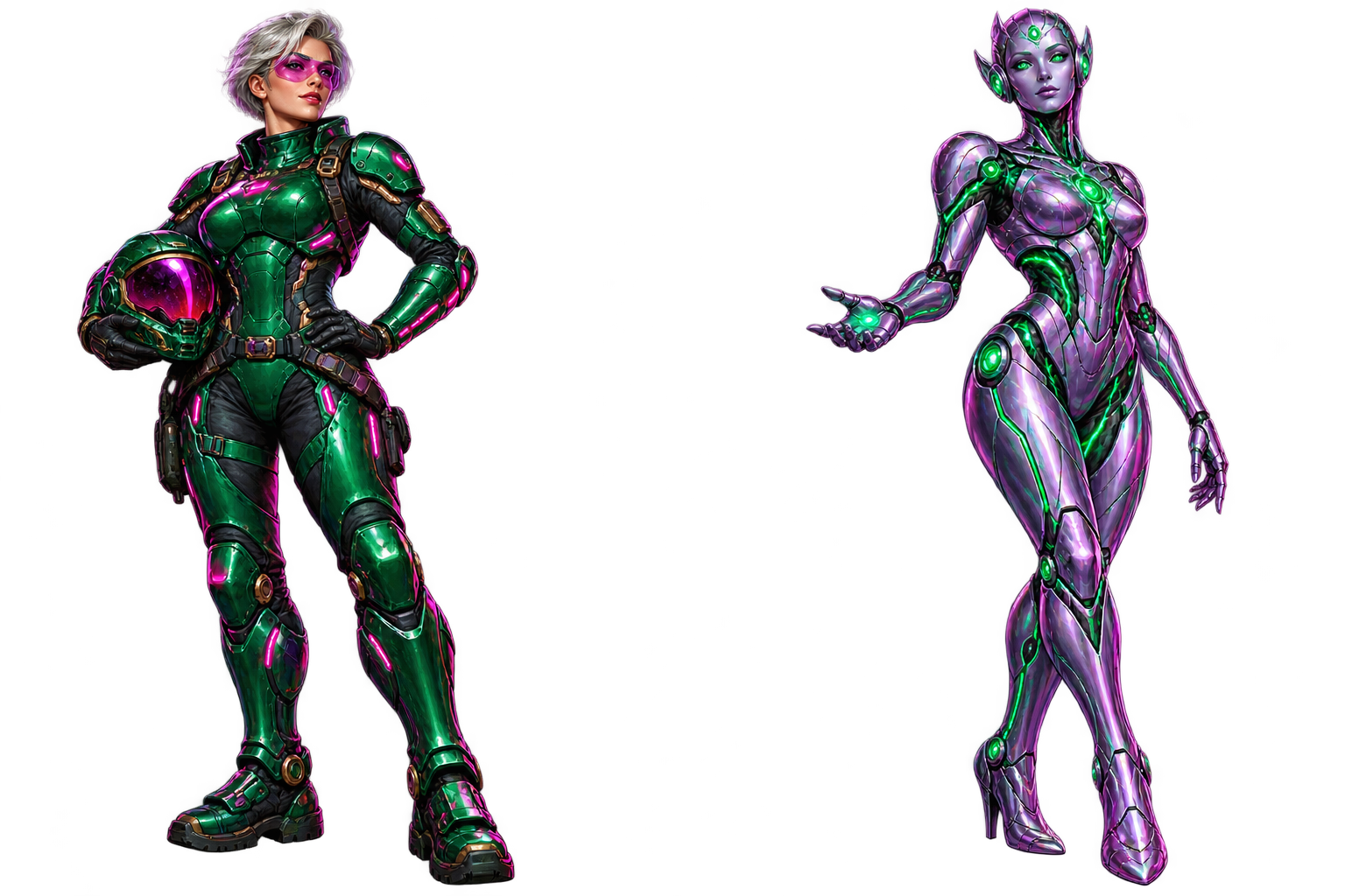 Character art currently on the guide