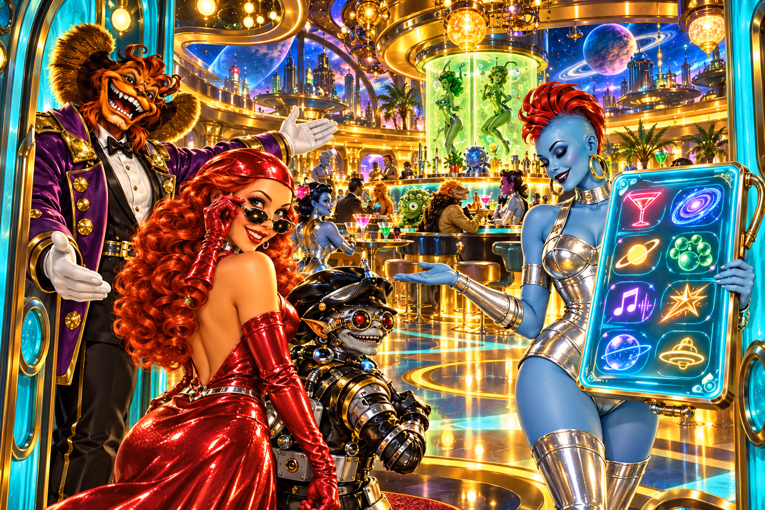 A first visit to the alien bar