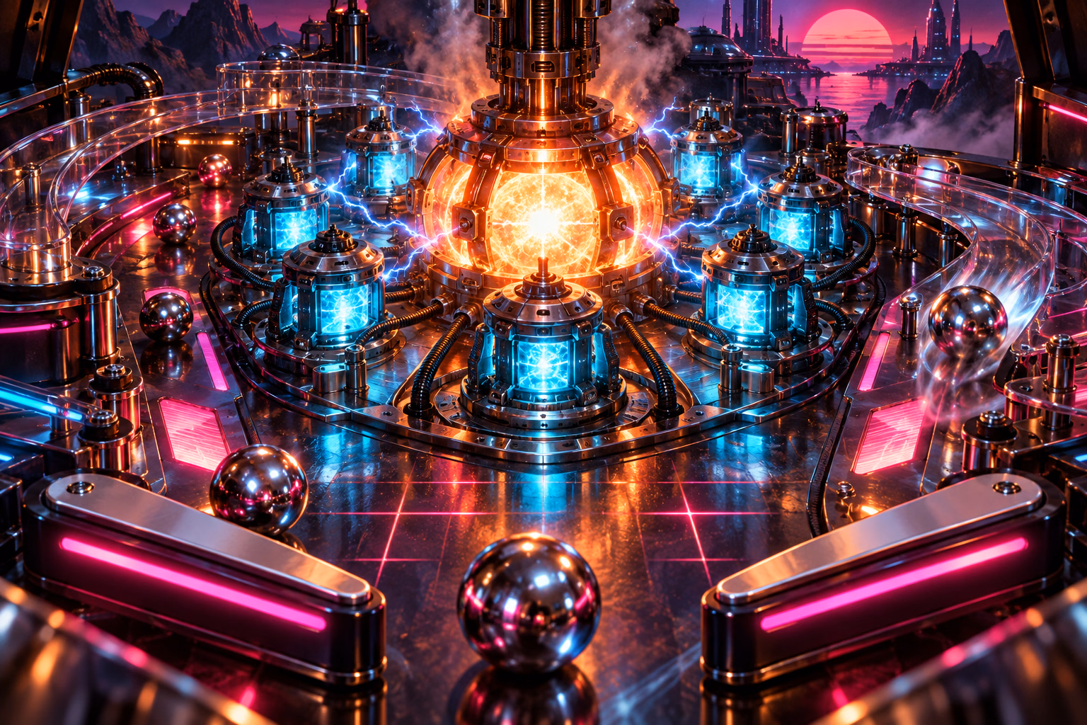 Reactor state progression: Ready, running, critical and destroyed are remembered from ball to ball.