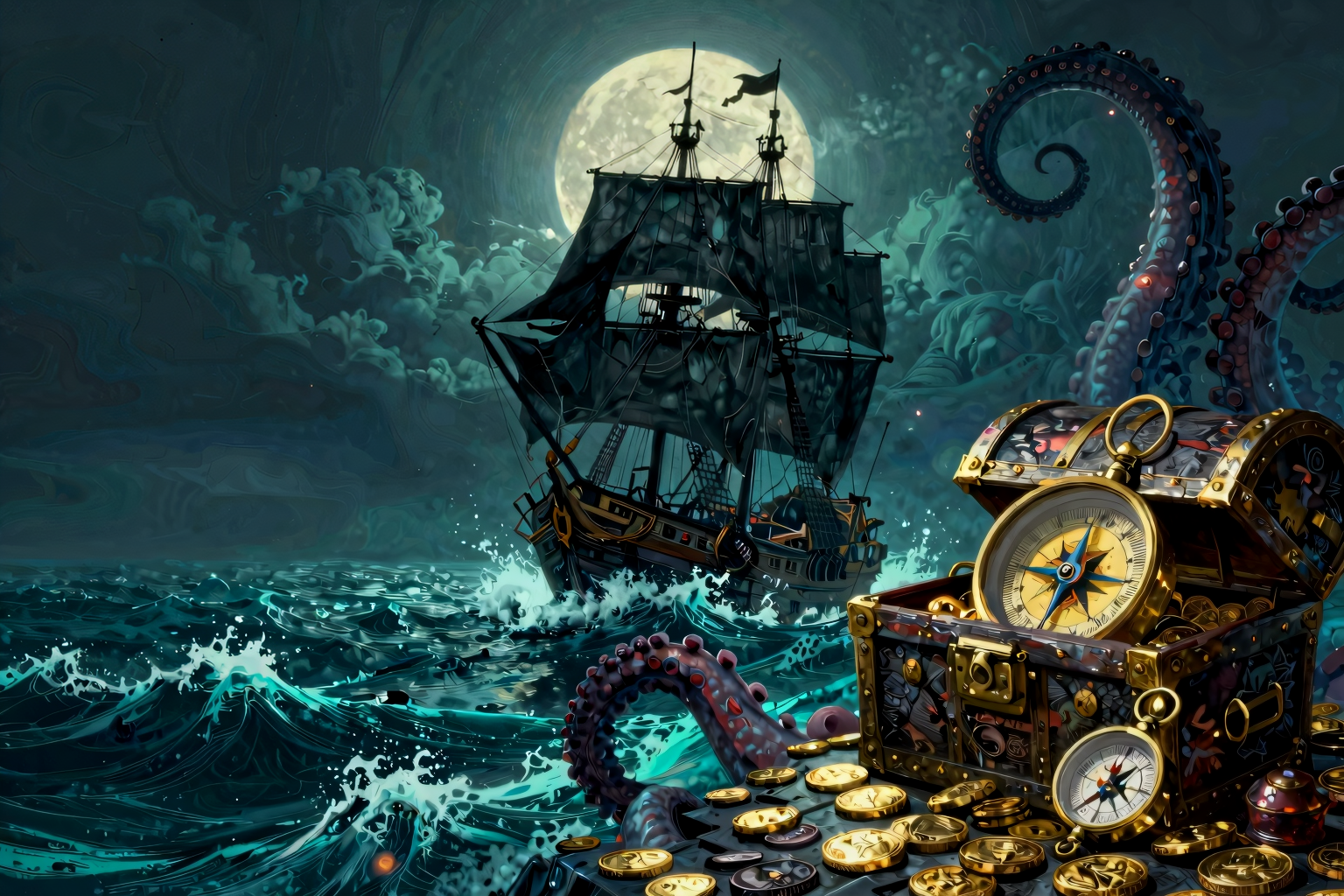 Pirates of the Caribbean — ComfyUI · Holly’s selected render