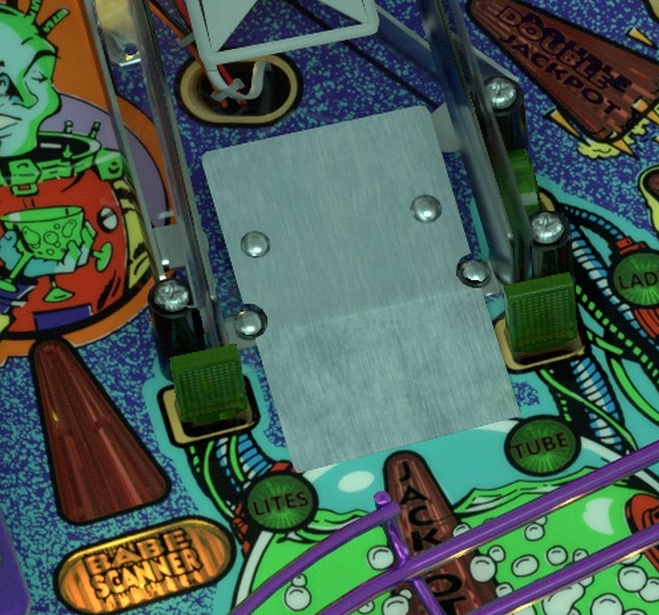 Ramp Standups on the installed playfield