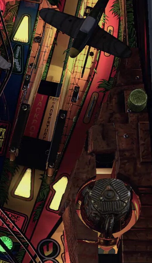Right ramp and Path of Adventure entrance