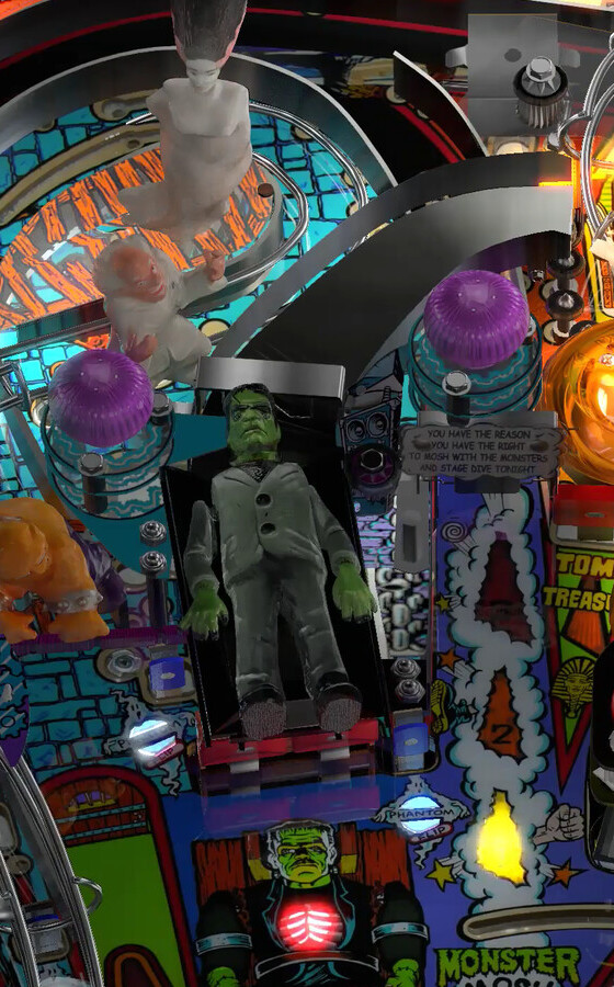 Frankenstein and his center ramp