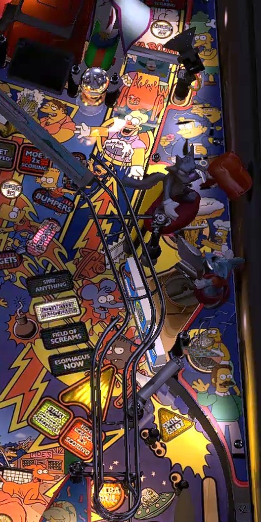 Right-side return wireforms in the Monorail area; overlapping rails hide the exact exit.