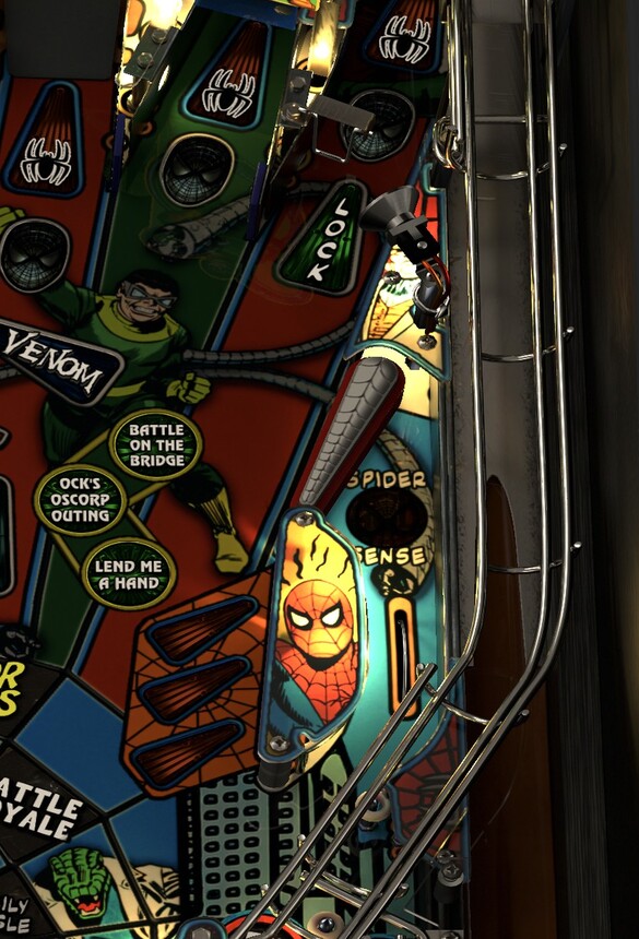 Doctor Octopus hole and far-right orbit