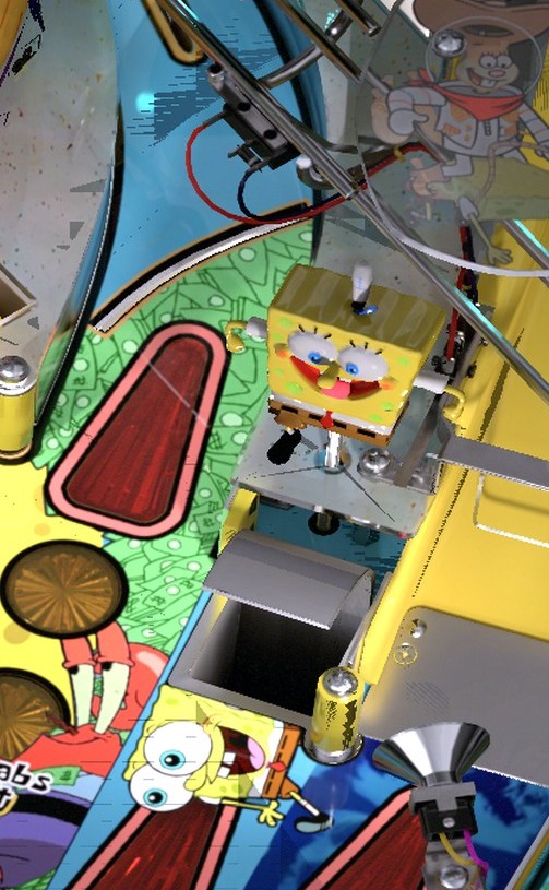 SpongeBob scoop on the table