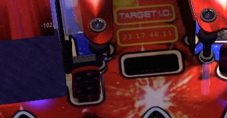 Red Matter Targets on the installed playfield