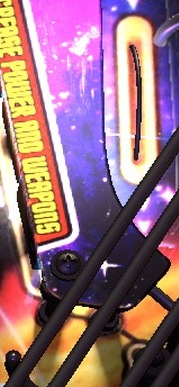 Weapon Targets on the installed playfield