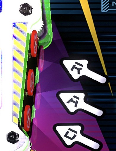 RAD targets close-up from the installed Total Nuclear Annihilation playfield