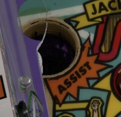 Assist on the installed playfield