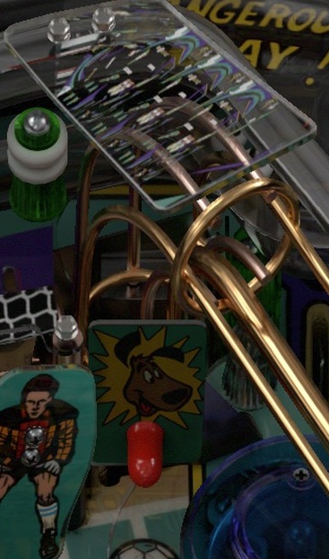 Striker Scoop on the installed playfield
